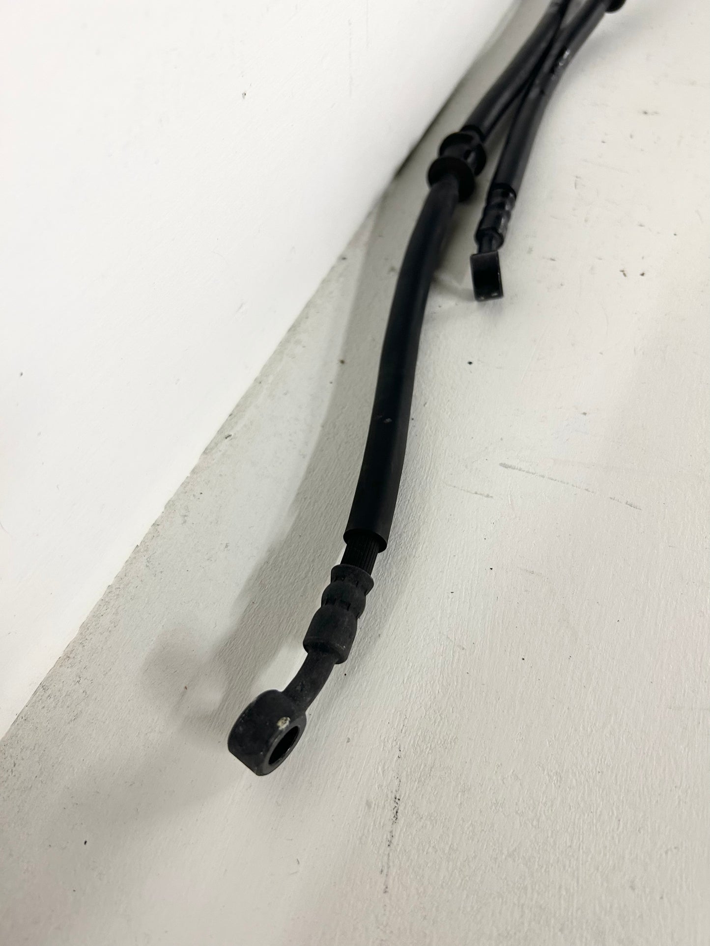 2013 2014 2015 2016 2017 Kawasaki Ninja 300 Front ABS brake lines (GM ID# 001495 )
